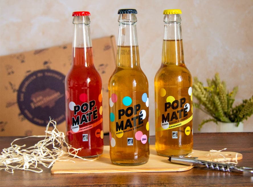 Gallery - Pop Maté Original 33cl boissons pop maté sans alcool parisiens Ile-de-France artisanal