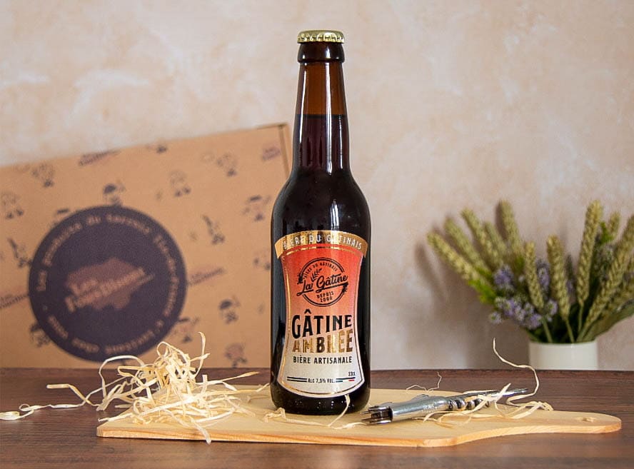 Épicerie fine - Bière ambrée La Gâtine artisanale seine-et-marne Ile de France