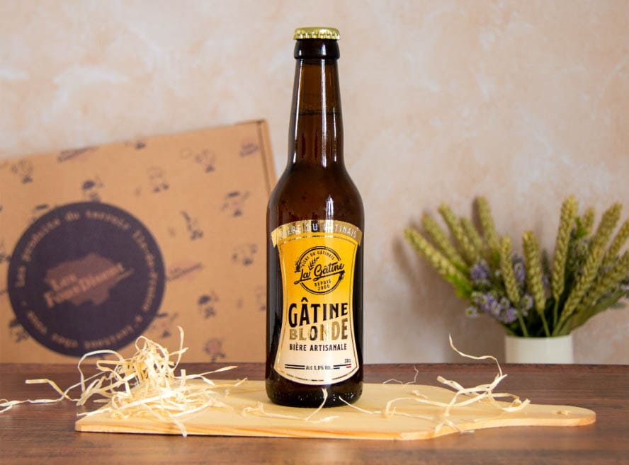 Bière blonde La Gâtine artisanal seine-et-marne Ile de France