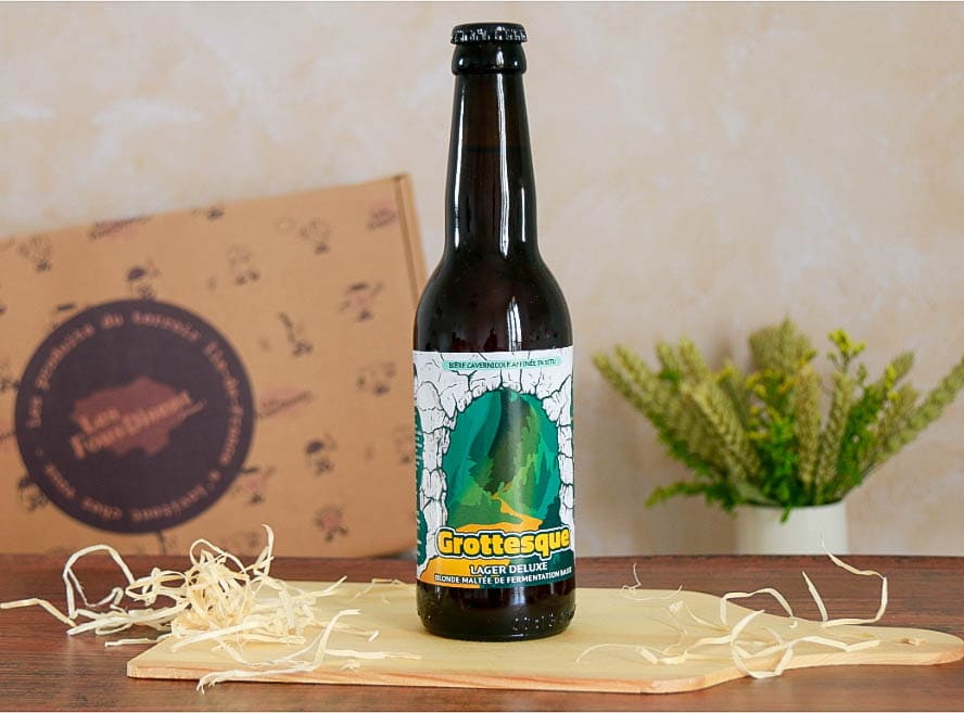 Bière blonde La Grottesque artisanal seine-et-marne Ile de France