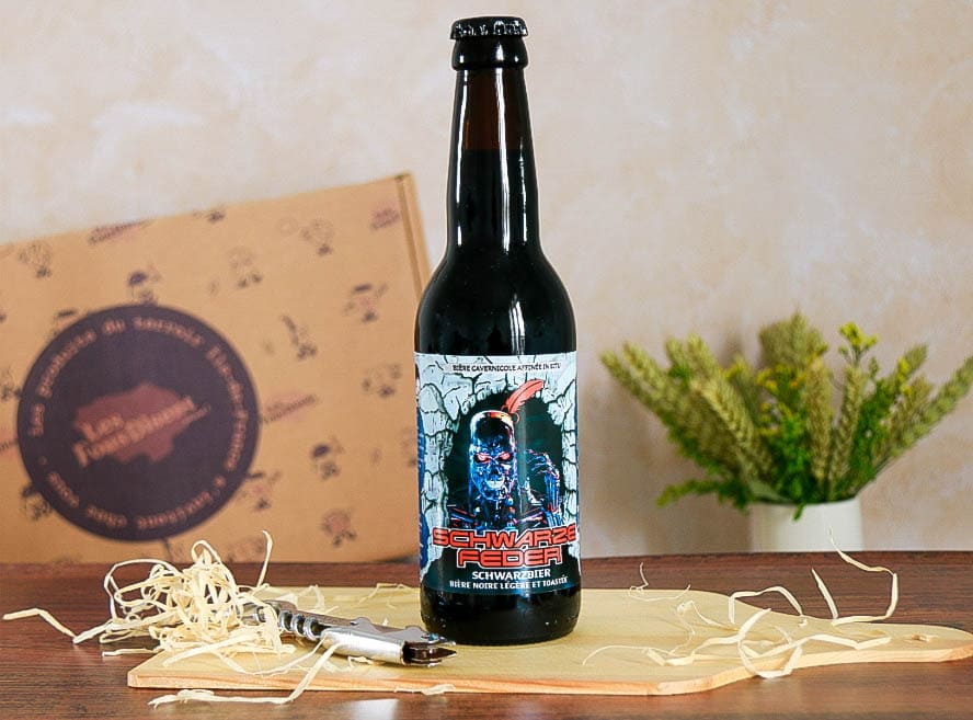 Bière noire Schwarze Feder artisanal seine-et-marne Ile de France