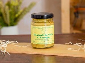 Moutarde du Vexin à l'estragon produit du terroir val d’oise Ile-de-France