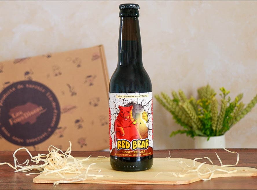 Bière ambrée Red Bear artisanal seine-et-marne Ile de France