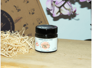 Confiture Rhubarbe Basilic Citron - La Conserverie de la Forêt - 110g