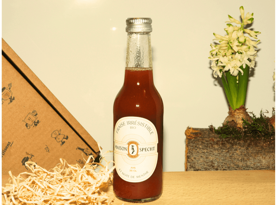 Jus de fraise BIO - Maison SPECHT