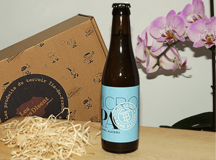 Bière Micro IPA sans alcool 33cl - Brasserie TOUSSAINT