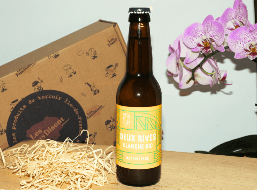 Bière Deux Rives Blanche Bio 33cl - BAPBAP
