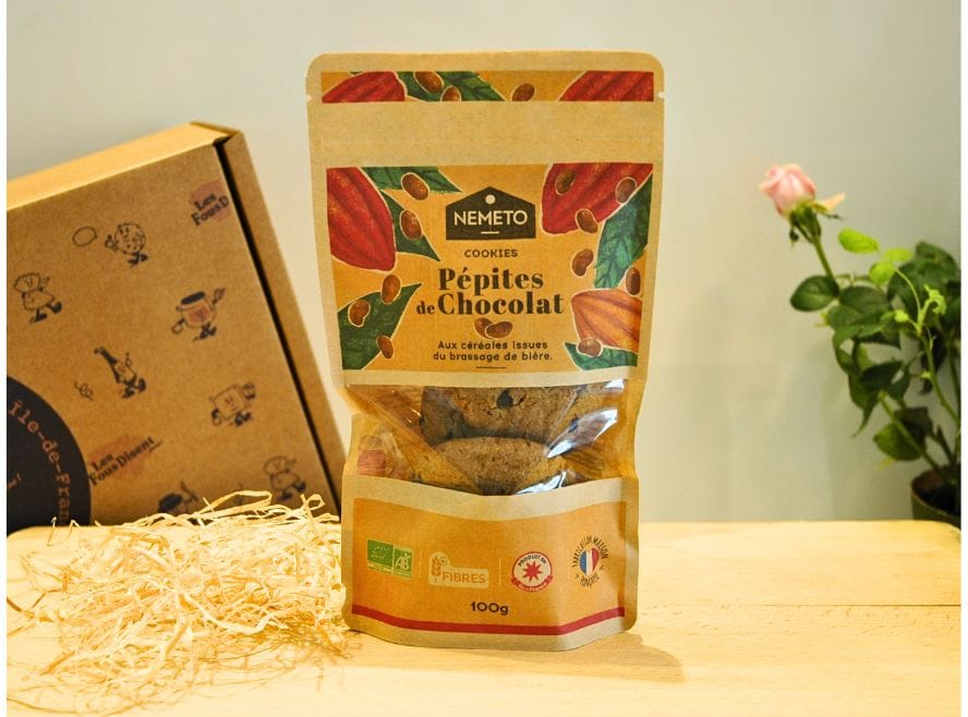 Cookies aux céréales avec des pépites de chocolat - NEMETO - 100g