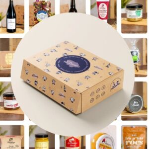 Panier gourmand à offrir avec des produits d'Île de France