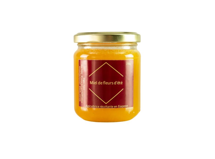 Miel de fleurs d'été 250g - L'abeille autonome