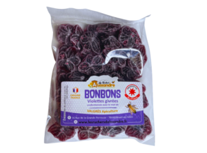 Bonbons au miel parfumés à la violette - 100g