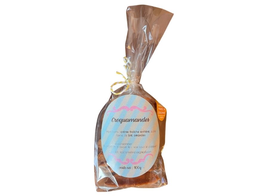 Biscuits croquants aux amandes - Croquamandes - Les Cannelines