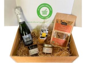 Le Panier Prestige avec son Champagne de Seine-et-Marne